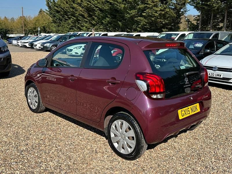 Used Peugeot 108 Active 68 HP (50 kW) 2015 Mauve/purple Hatchback