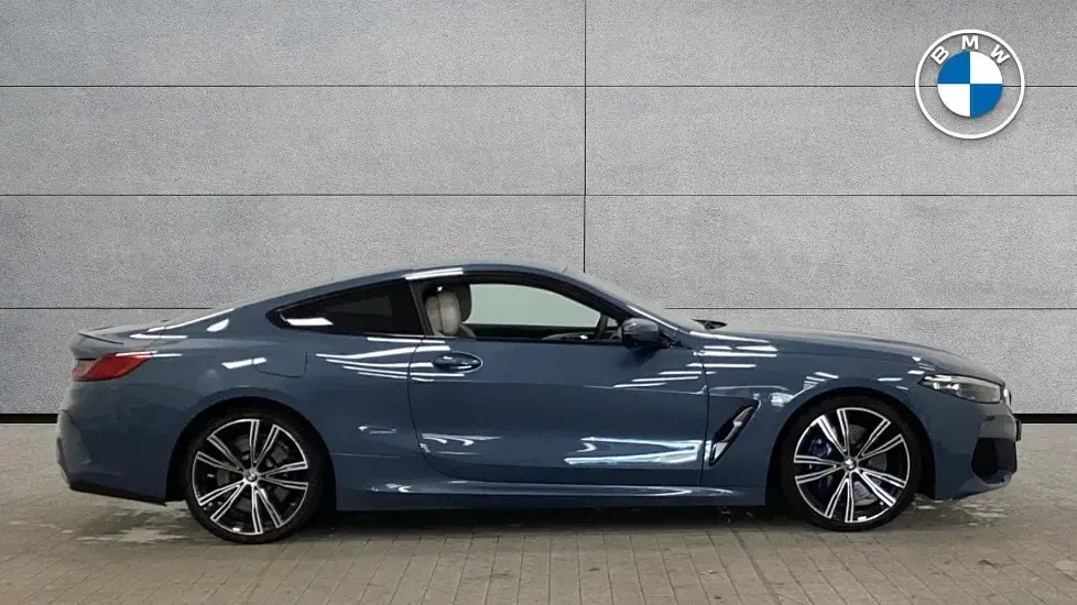 Used BMW 840 Coupé Comfort Edition 316 HP (232 kW) 2018 Blue Coupe