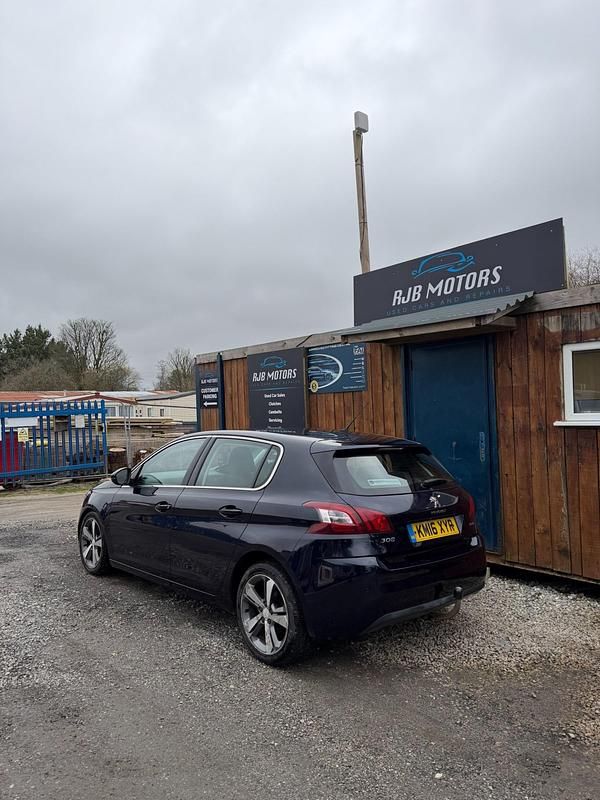 Used Peugeot 308 Allure 2016 Blue Hatchback