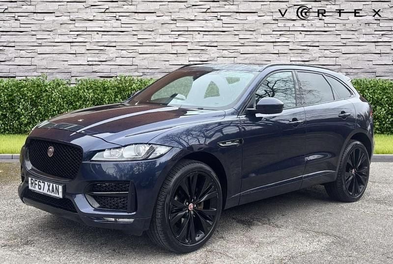 Used Jaguar F-Pace R-Sport 180 HP (132 kW) 2017 Blue SUV