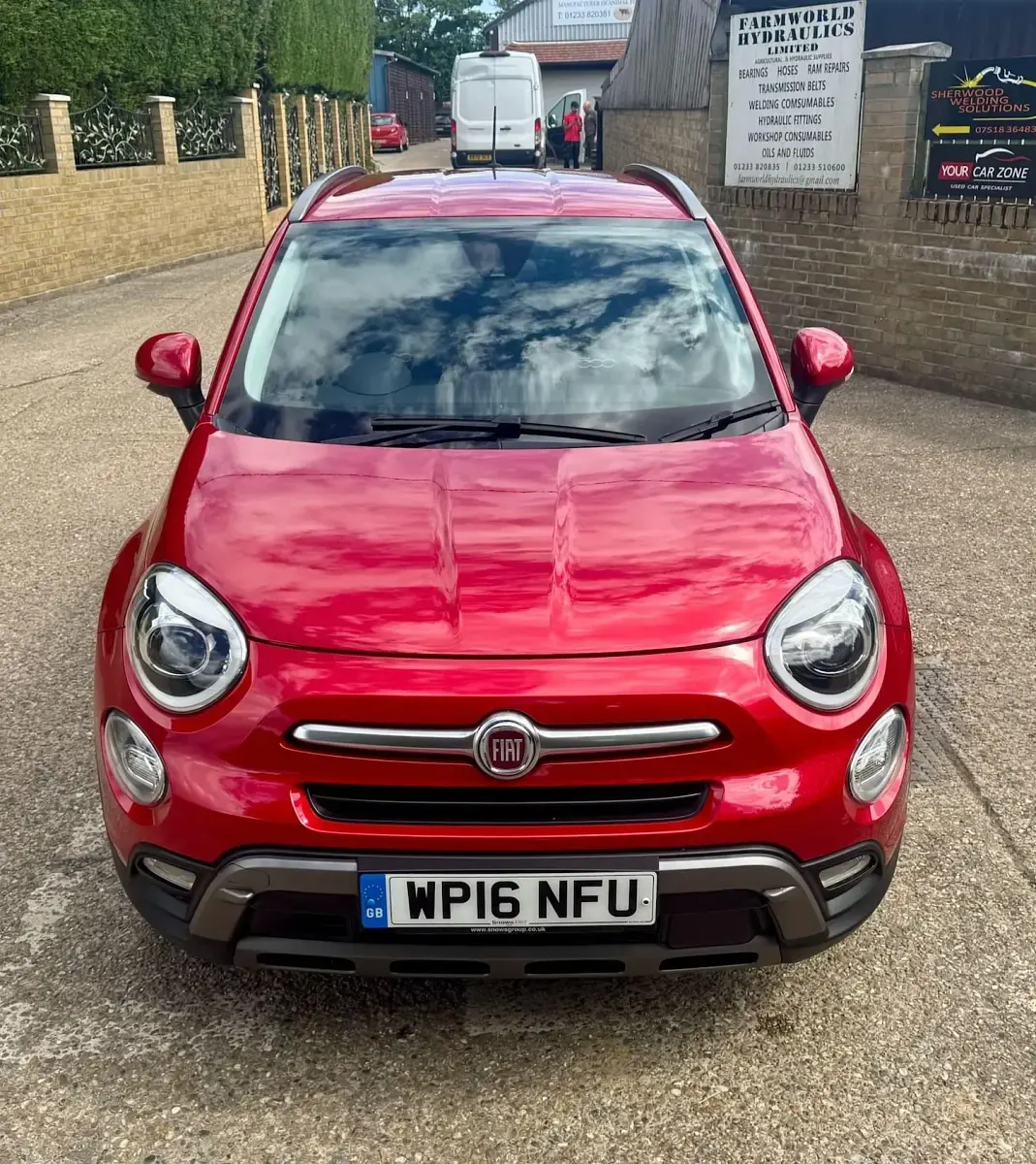 Used Fiat 500X Cross Plus 140 HP (102 kW) 2016 Red(a) SUV