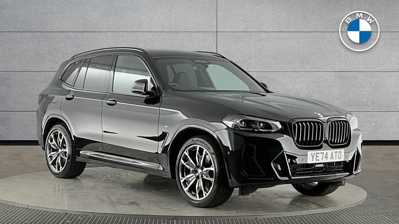 Black Used 2024 BMW X3 M Sport SUV | £43,950 (A bit pricey) - Image 1/4