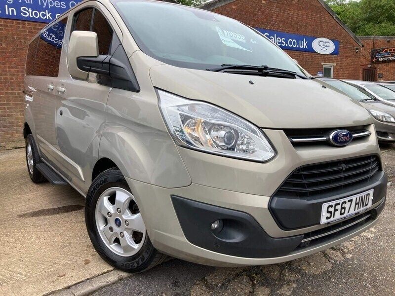 Silver Used 2017 Ford Tourneo Custom Titanium MPV | £15,500 (Fair price) - Image 1/4