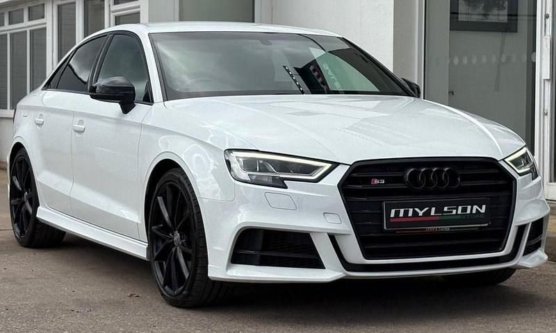Used Audi S3 Black Edition 310 HP (228 kW) 2017 White Sedan