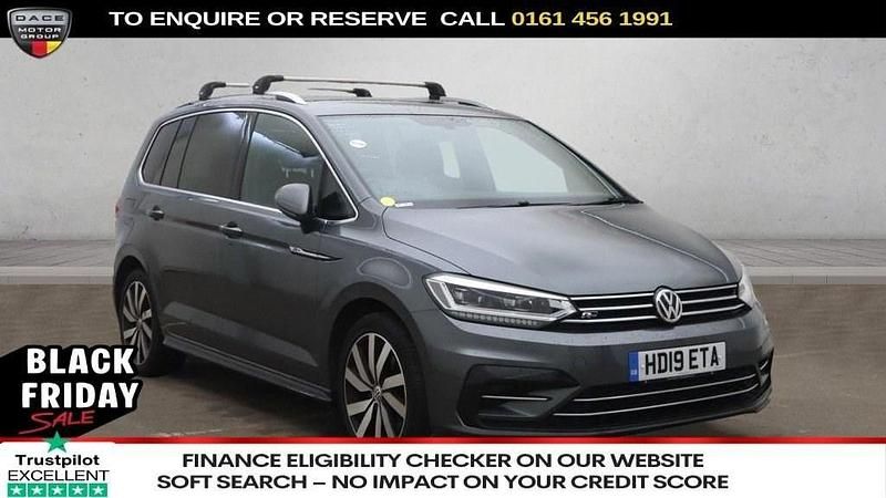 Grey Used 2019 VW Touran R-line MPV | £17,940 (Fair price) - Image 1/4