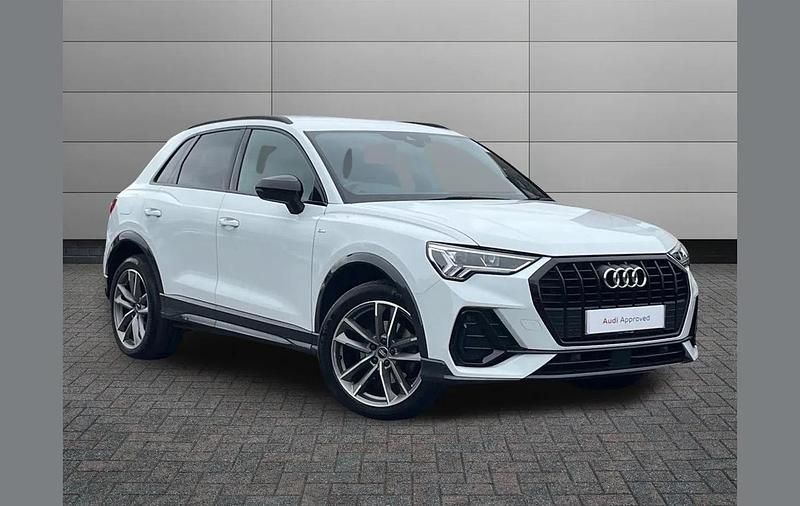White Used 2022 Audi Q3 Black Edition SUV | £27,390 (Good price) - Image 1/4