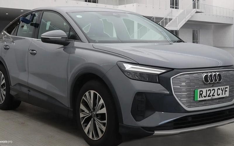 Grey Used 2022 Audi Q4 Sportback e-tron Sport SUV | £20,199 - Image 1/3