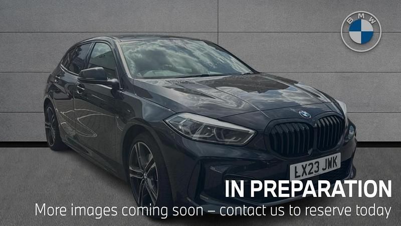 Black Used 2023 BMW 118 M Sport Hatchback | £21,488 (Fair price) - Image 1/4