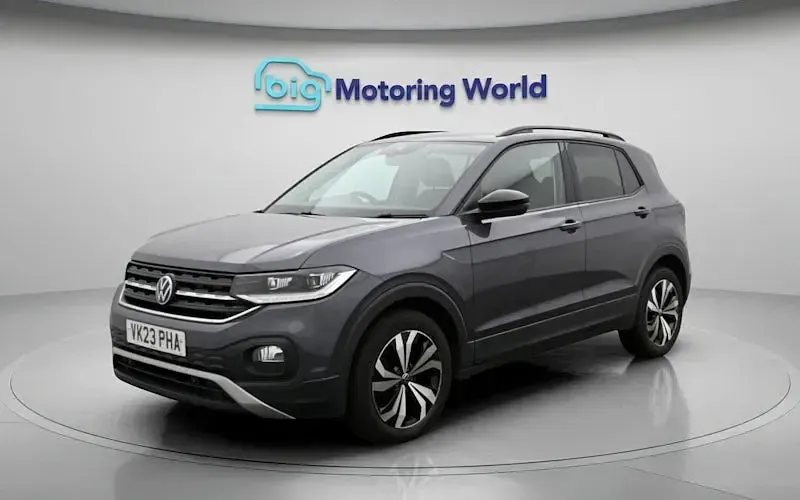 Used VW T-Cross Black Edition 110 HP (80 kW) 2023 Grey SUV