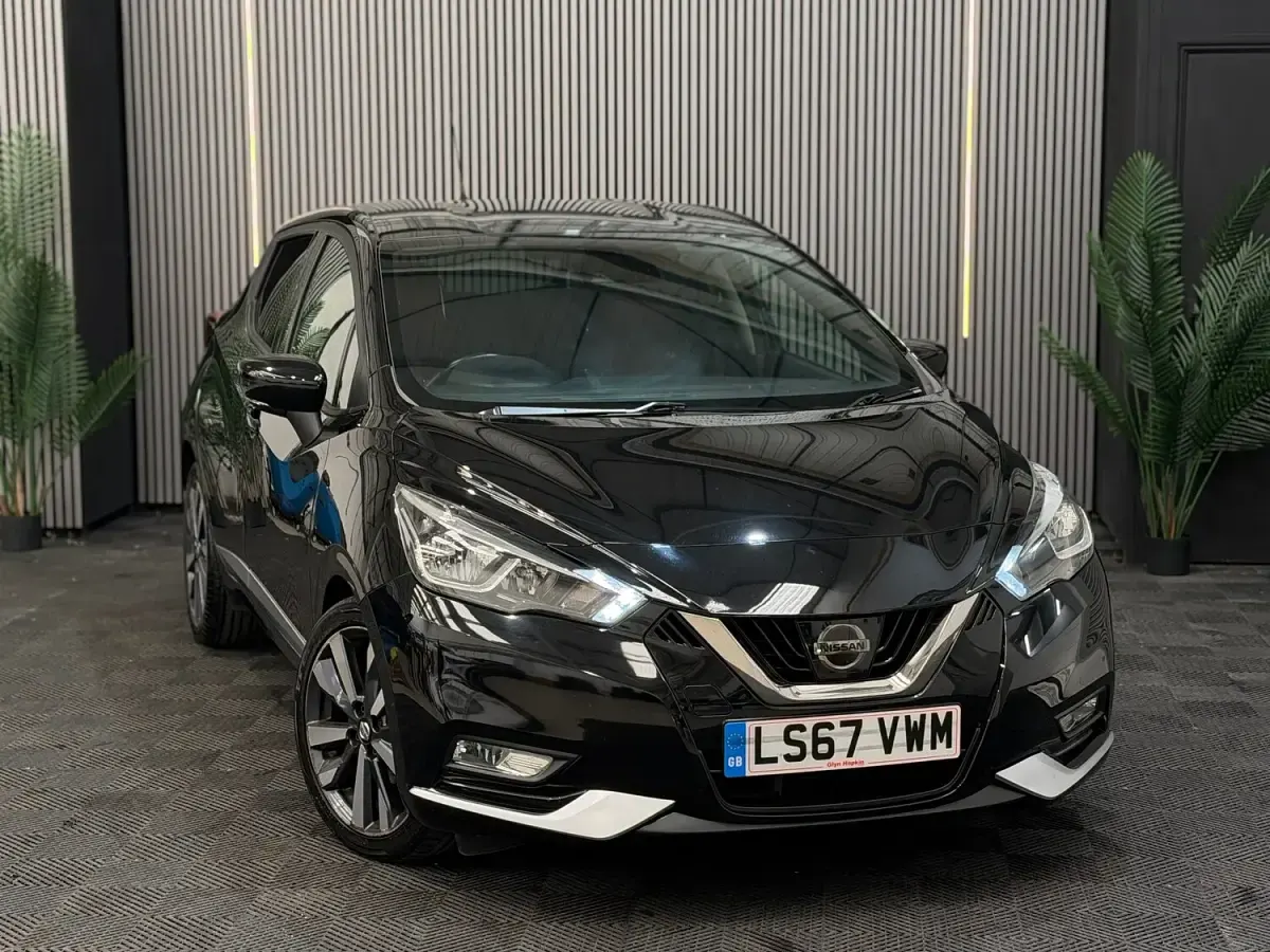 Used Nissan Micra S 90 HP (66 kW) 2017 Black Hatchback