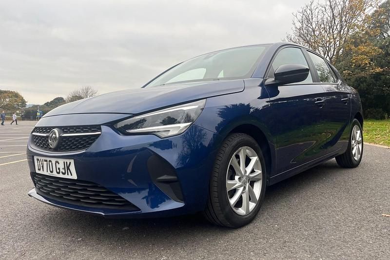 Used Vauxhall Corsa 100 HP (73 kW) 2020 Blue Hatchback