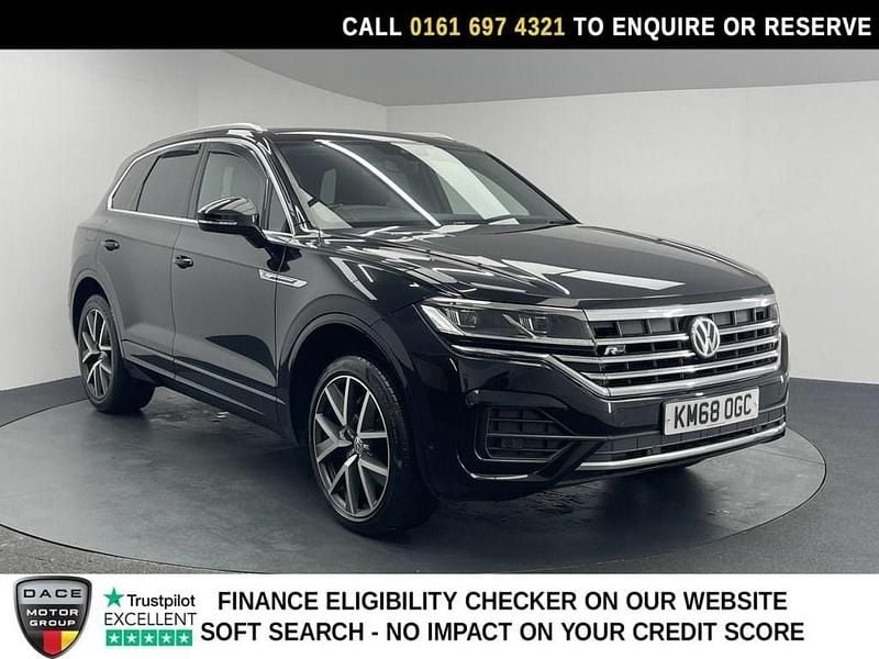 Used VW Touareg R-line 286 HP (210 kW) 2018 Black SUV
