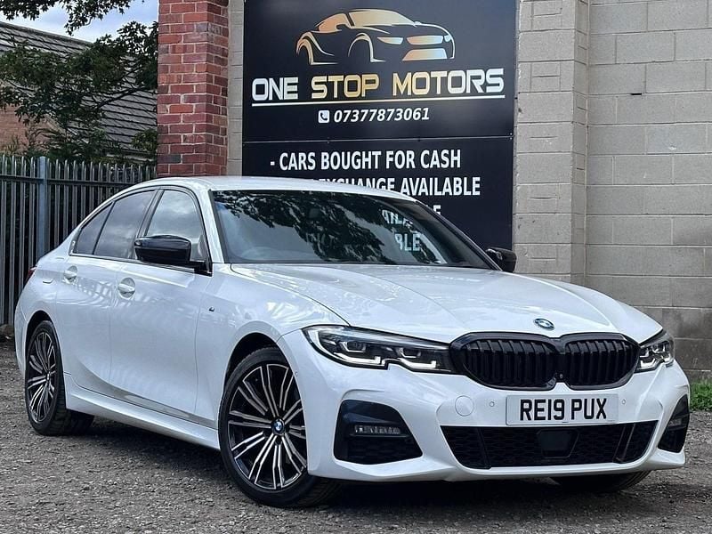 White Used 2019 BMW 320 M Sport Sedan | £16,995 (Fair price) - Image 1/4