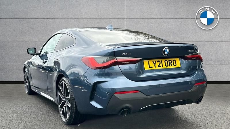 Used BMW 420 M Sport 190 HP (139 kW) 2021 Blue Coupe