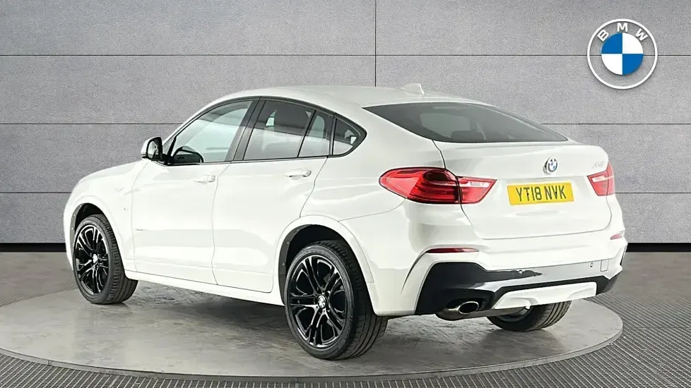 Used BMW X4 M Sport 187 HP (137 kW) 2018 White SUV