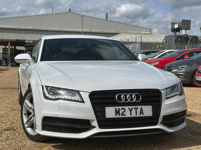 White Used 2014 Audi A7 S-Line Hatchback | £10,995 (Good price) - Image 1/4