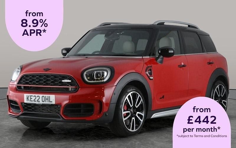 Red Used 2022 Mini John Cooper Works Countryman SUV | £28,302 (Fair price) - Image 1/3