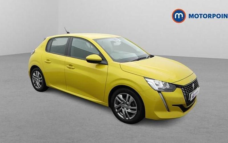 Yellow Used 2020 Peugeot 208 Active Hatchback | £11,299 (Fair price) - Image 1/4