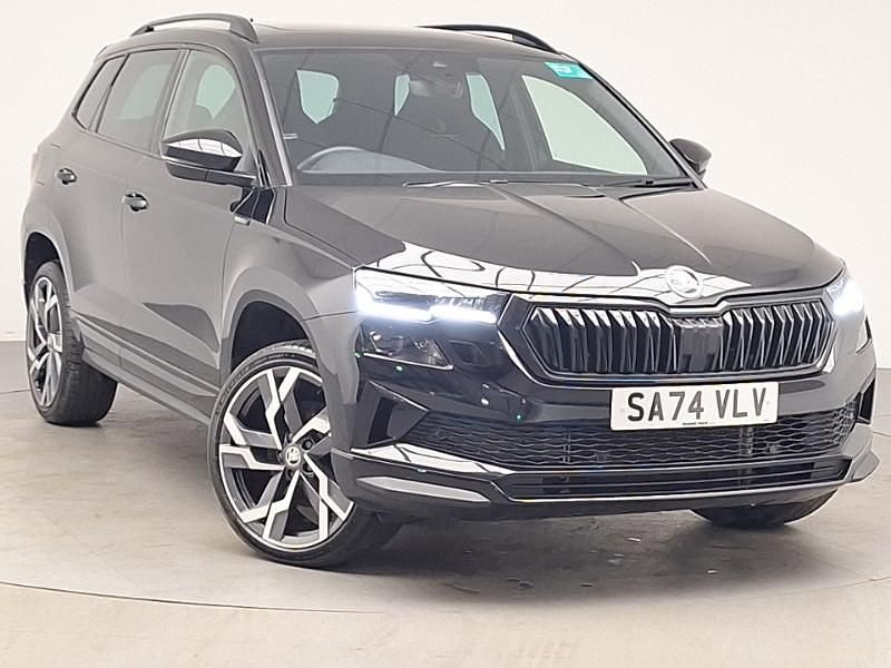 Used Skoda Karoq SportLine 150 HP (110 kW) 2024 Black SUV