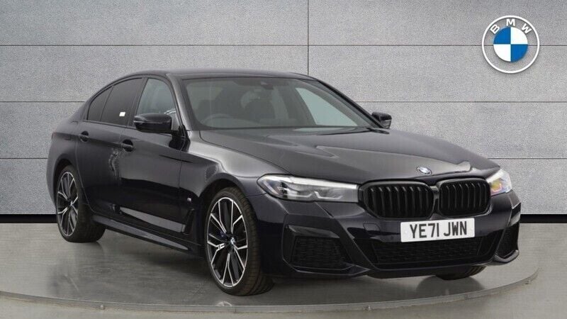Black Used 2022 BMW 530 M Sport | £30,495 (Good price) - Image 1/4