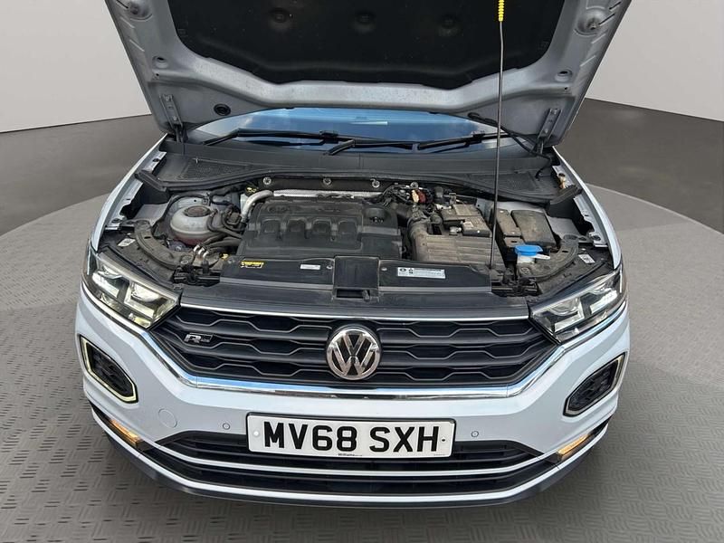 Used VW T-Roc R-line 115 HP (84 kW) 2018 Silver SUV