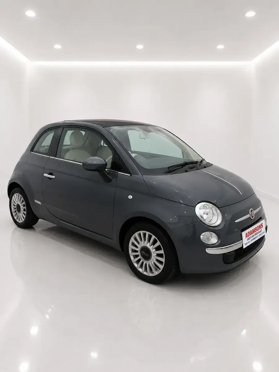 Used Fiat 500 Lounge 69 HP (50 kW) 2013 Grey Hatchback