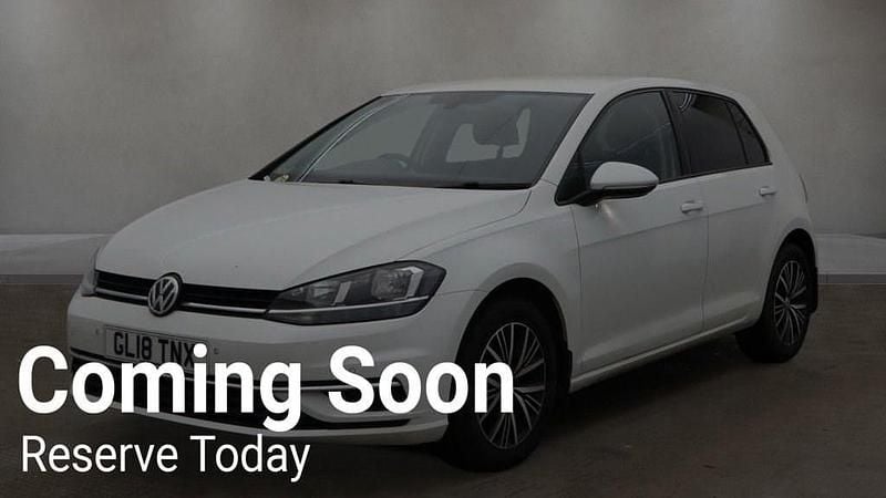 Used VW Golf VII SE 115 HP (84 kW) 2018 White Hatchback