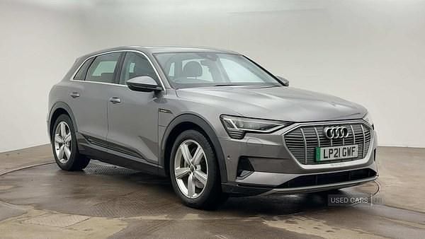 Grey Used 2021 Audi e-tron SUV | £18,985 (Expensive) - Image 1/4