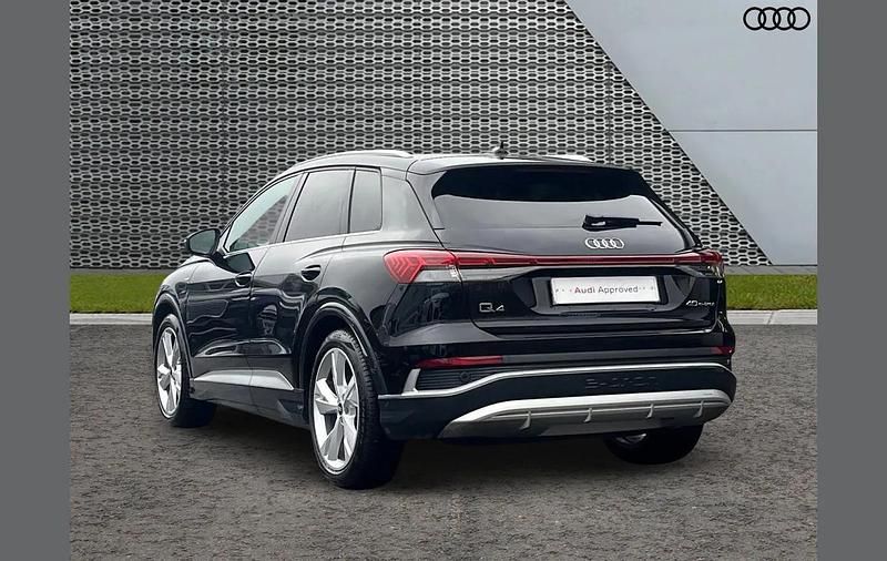 Used Audi Q4 e-tron S-Line 150 kW (204 HP) 2023 Black SUV