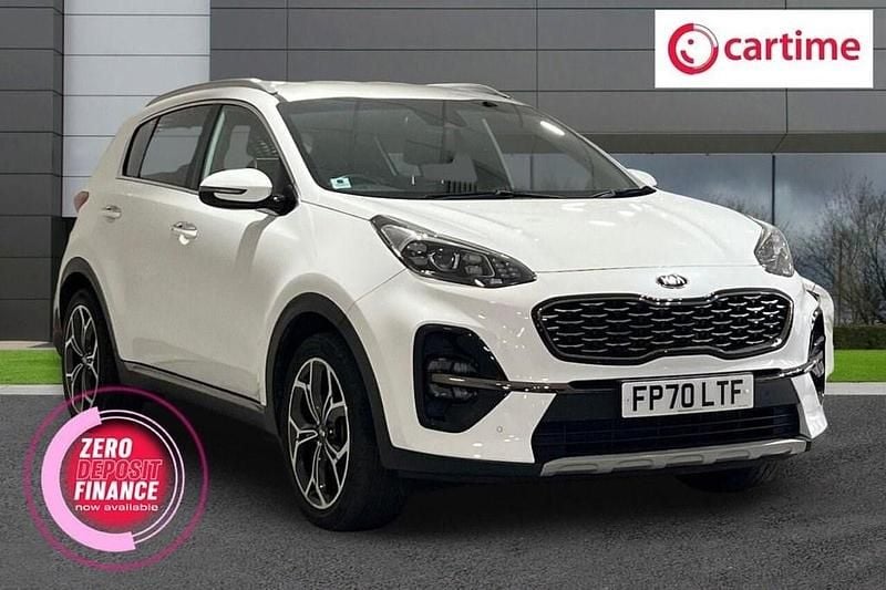 Used Kia Sportage GT-Line 134 HP (98 kW) 2021 White SUV