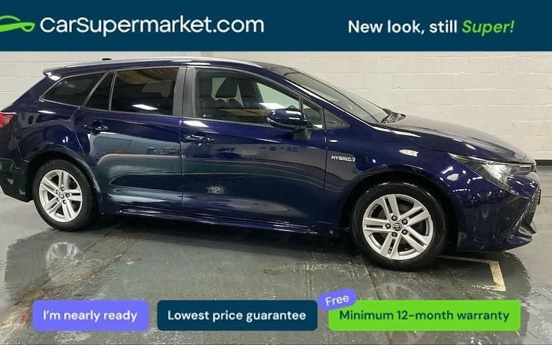 Used Toyota Corolla 122 HP (89 kW) 2021 Blue Estate