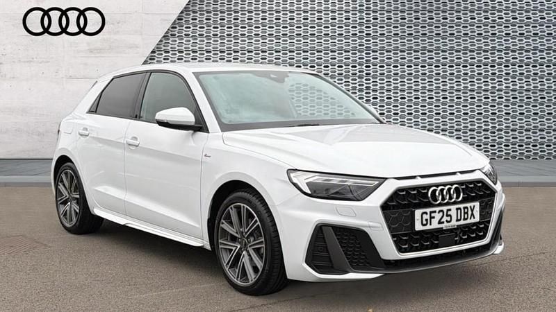 White Used 2025 Audi A1 S-Line | £24,334 (Fair price) - Image 1/4