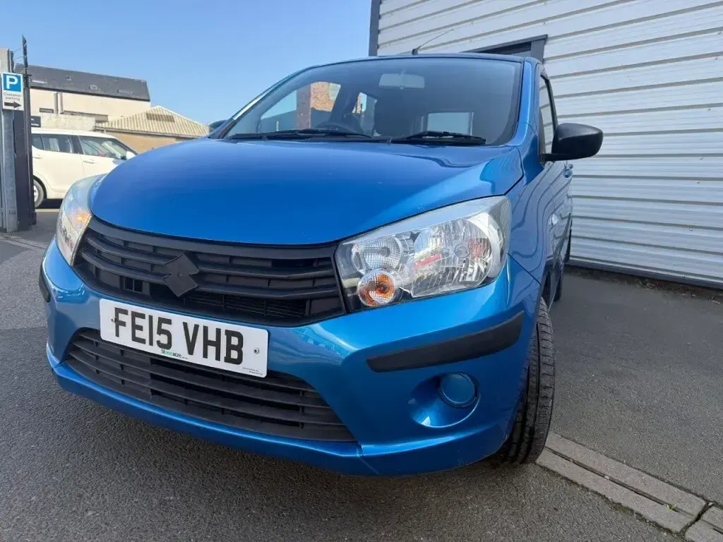 Used Suzuki Celerio SZ3 68 HP (50 kW) 2015 Blue Hatchback