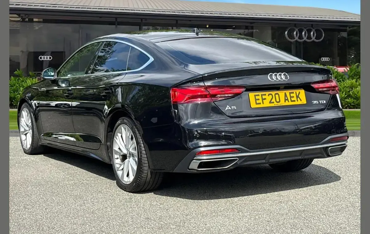 Used Audi A5 Sport 163 HP (119 kW) 2020 Black Coupe
