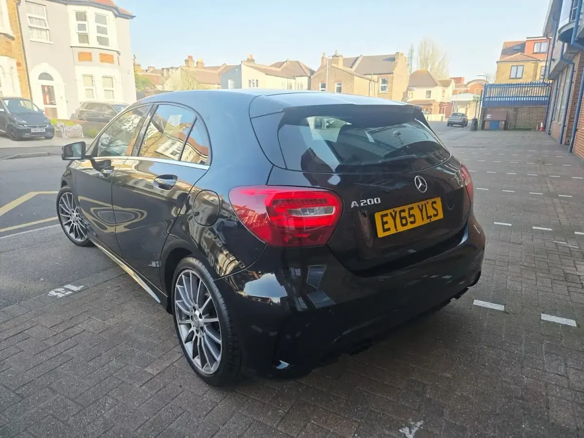 Used Mercedes A200 AMG 2015 Black Hatchback