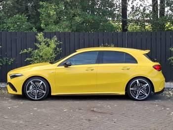 Used Mercedes A35 AMG Executive 306 HP (225 kW) 2024 Yellow Hatchback