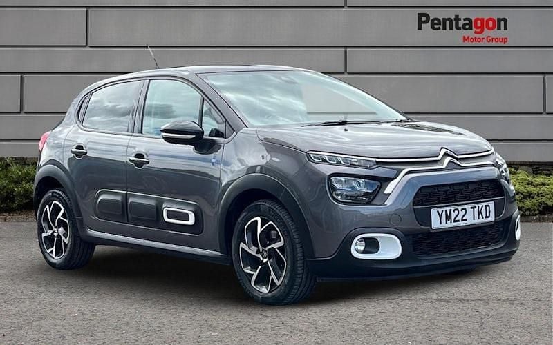 Grey Used 2022 Citroën C3 PureTech Hatchback | £12,608 (Fair price) - Image 1/4