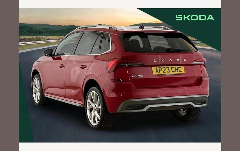 Used Skoda Kamiq SE L Executive 150 HP (110 kW) 2023 Red SUV