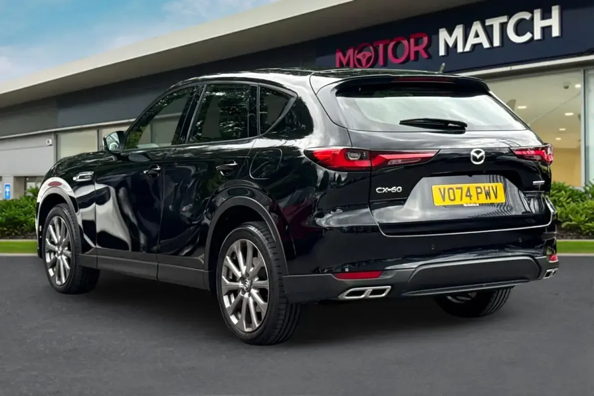 Used Mazda CX-60 Exclusive-Line 200 HP (147 kW) 2024 Black SUV