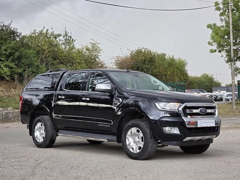 Black Used 2016 Ford Ranger Limited Pickup | £11,995 (Fair price) - Image 1/4