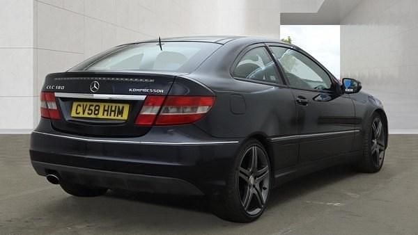 Used Mercedes CLC180 143 HP (105 kW) 2008 Black Hatchback
