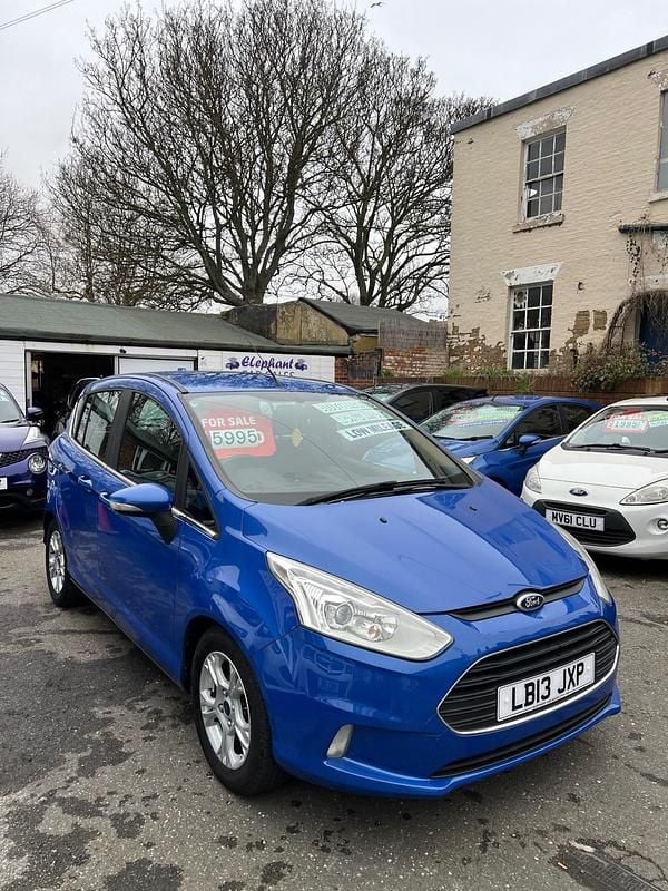 Used Ford B-MAX Zetec 105 HP (77 kW) 2013 Blue MPV