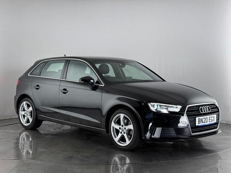 Black Used 2020 Audi A3 Sport Hatchback | £14,950 (Good price) - Image 1/4
