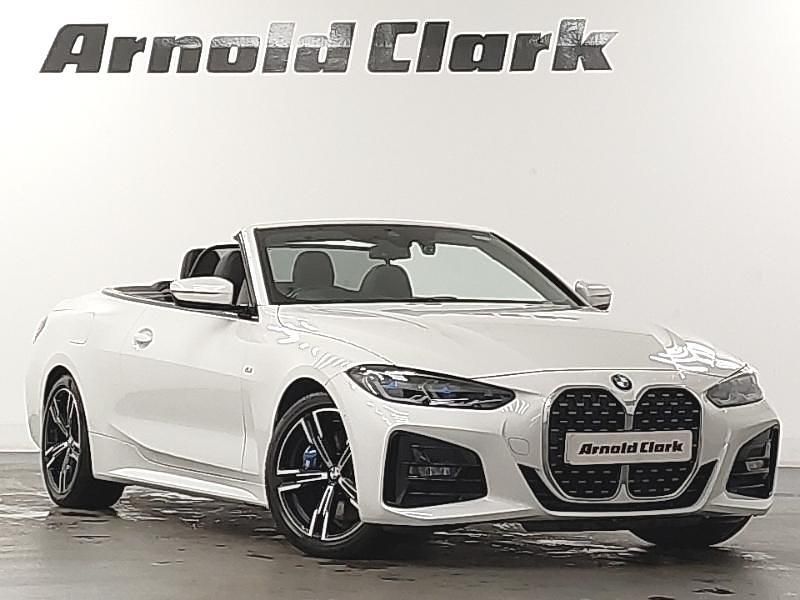 White Used 2022 BMW 430 Cabriolet M Sport Cabriolet | £33,998 - Image 1/4