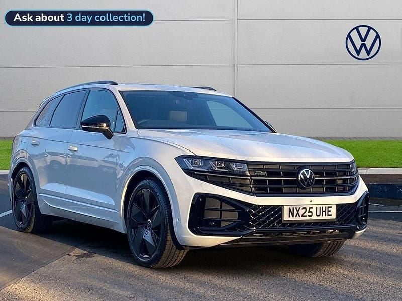 White Used 2025 VW Touareg Black Edition SUV | £51,999 (A bit pricey) - Image 1/4
