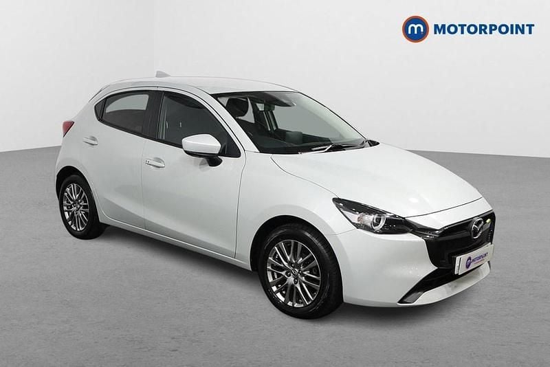 White Used 2024 Mazda 2 Exclusive-Line Hatchback | £15,799 (Good price) - Image 1/4