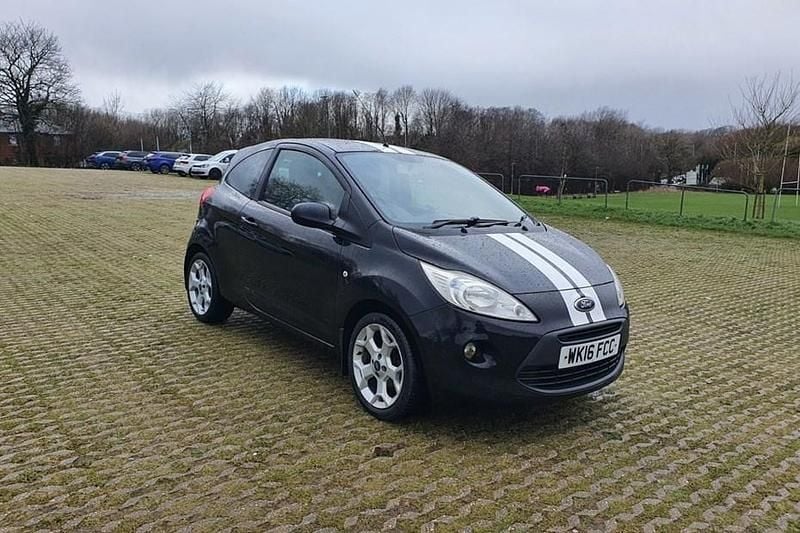 Black Used 2016 Ford Ka Zetec Hatchback | £1,895 (Fair price) - Image 1/1