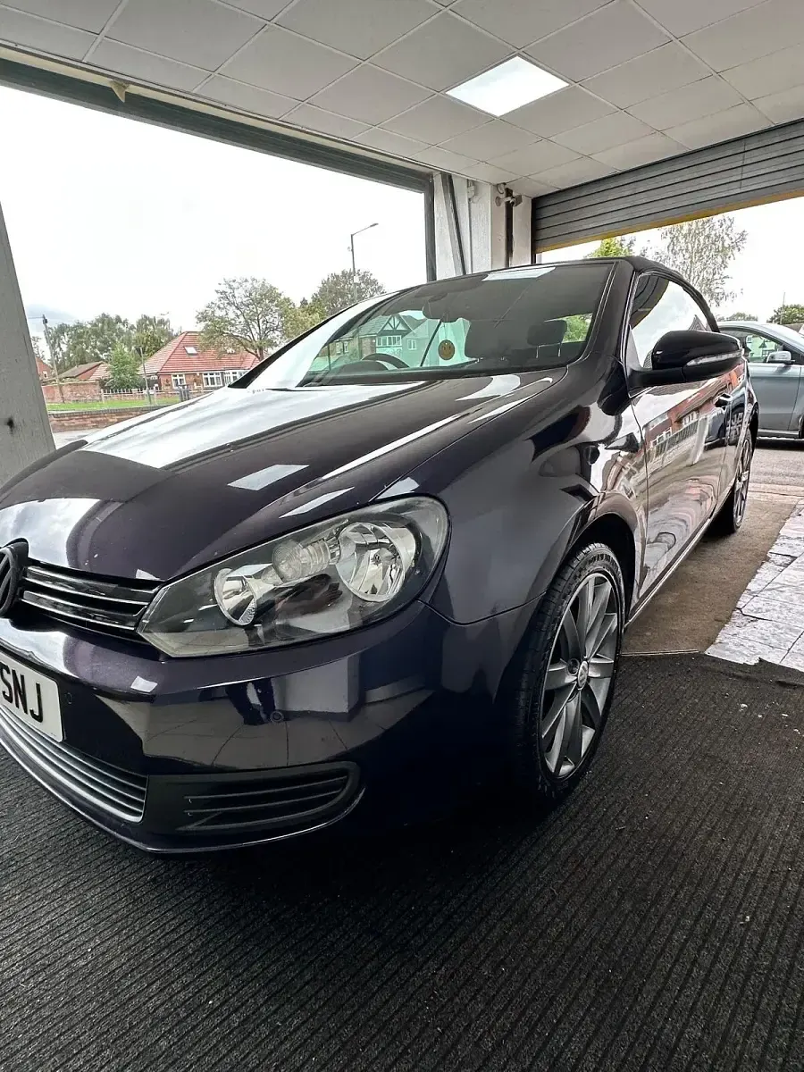 Used VW Golf Cabriolet SE 2012 Purple Cabriolet