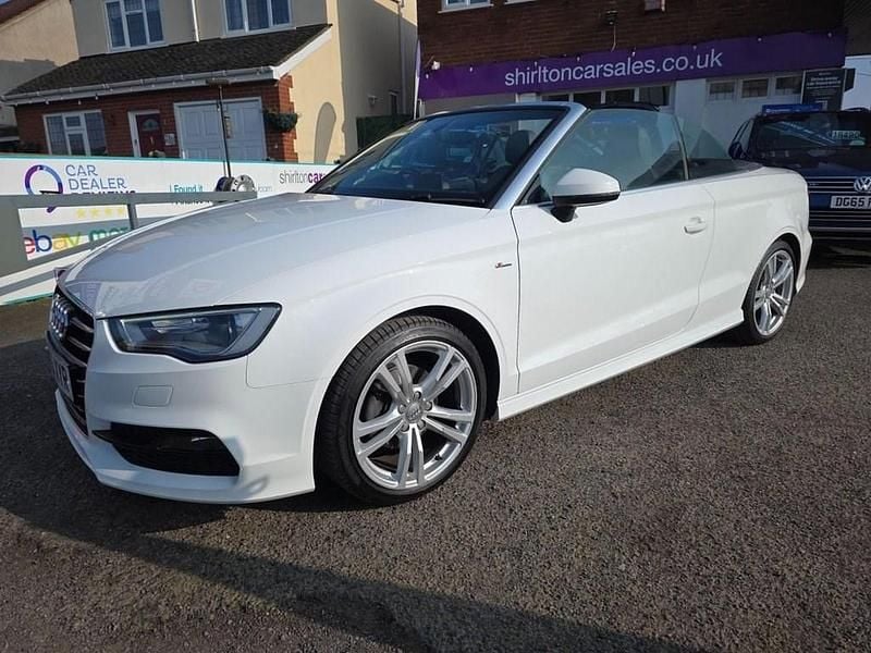 Used Audi A3 Cabriolet S-Line 2016 White Cabriolet