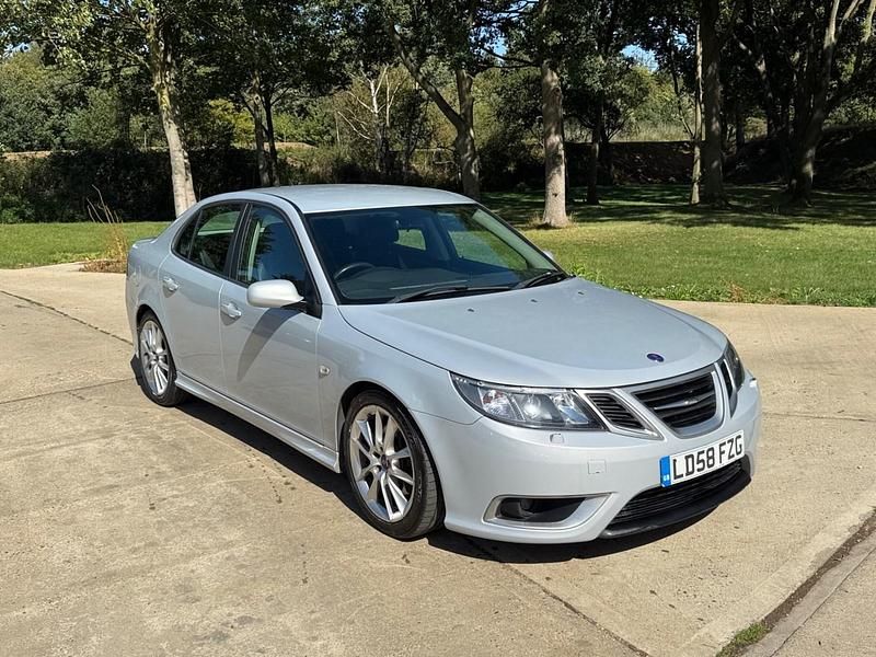 Silver Used 2008 Saab 9-3 Aero Sedan | £5,995 (Fair price) - Image 1/4